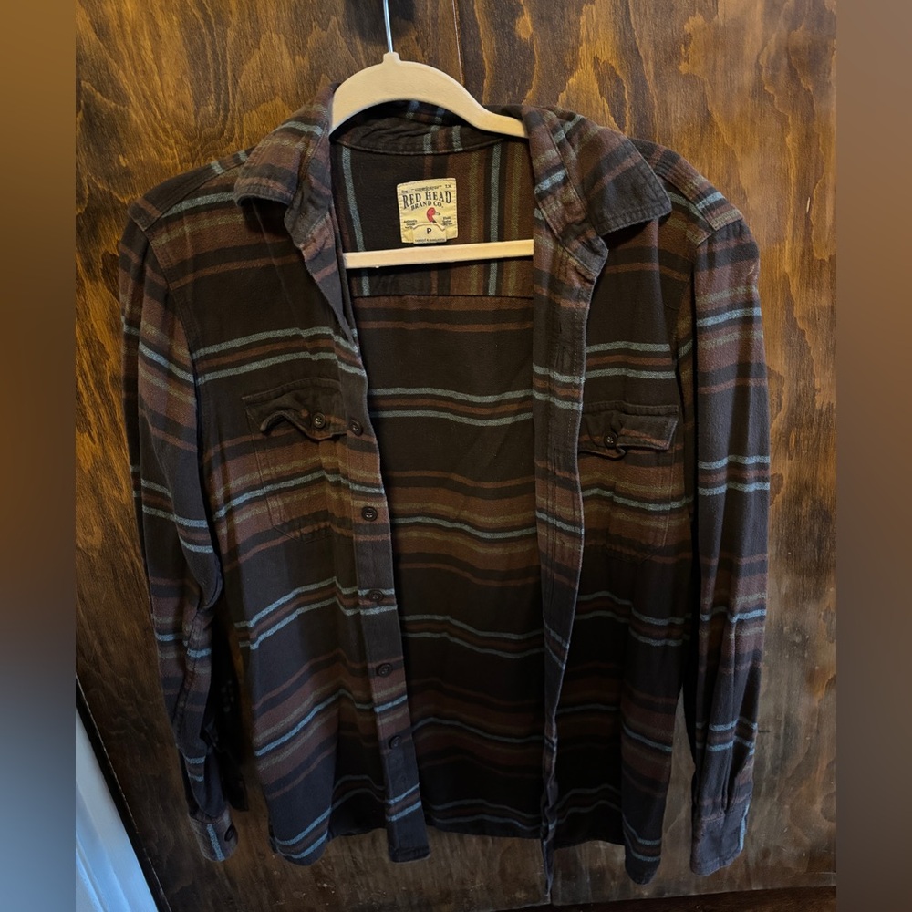 Vintage Red Head Flannel